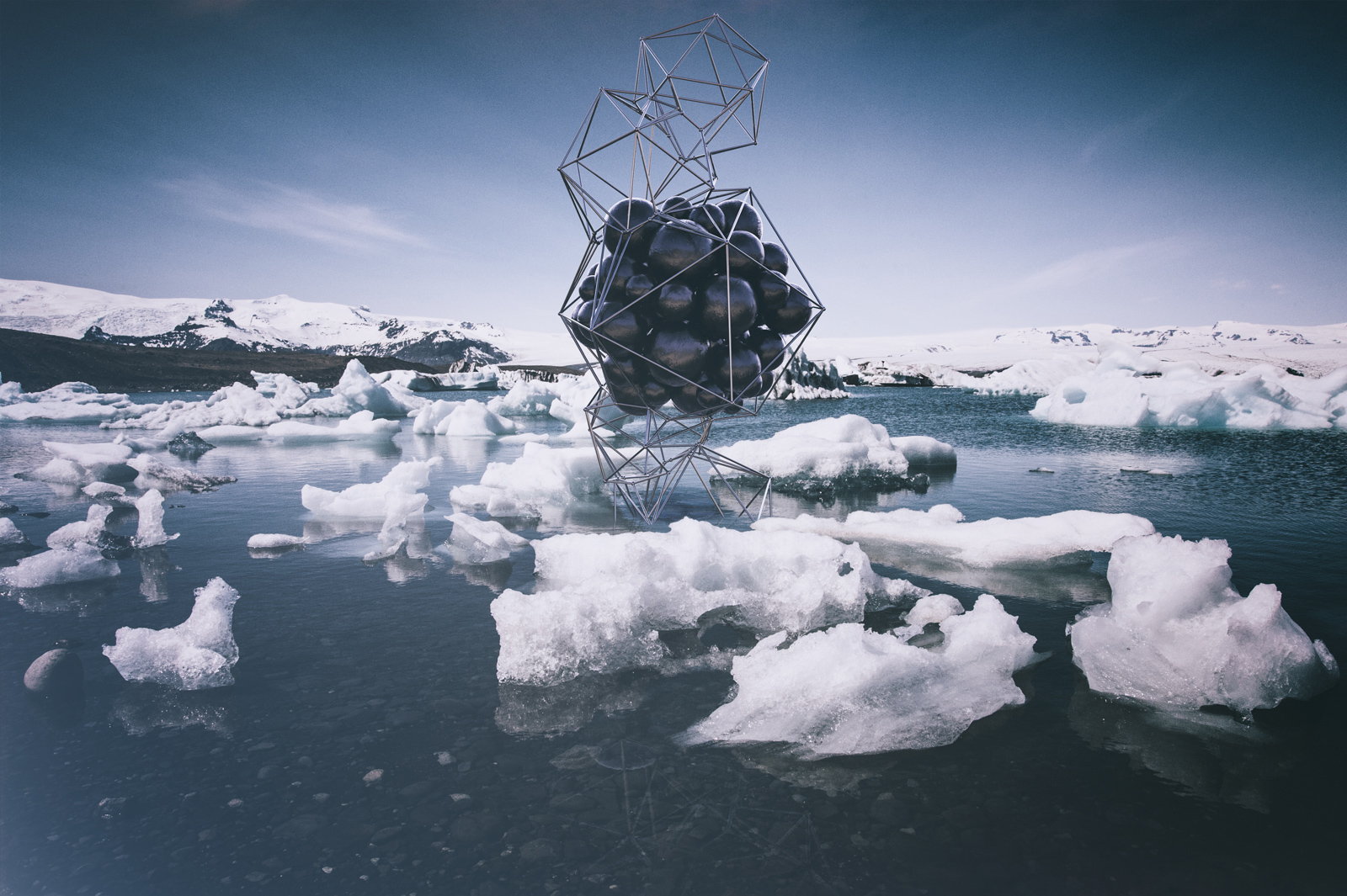 Jokulsarlon Lagoon, Cinema 4D, C4D, 3D Render, CGI, Scifi, Iceland, Glacier, Glaciers, Glacier Lagoon, Nikon D700, 52 Renders