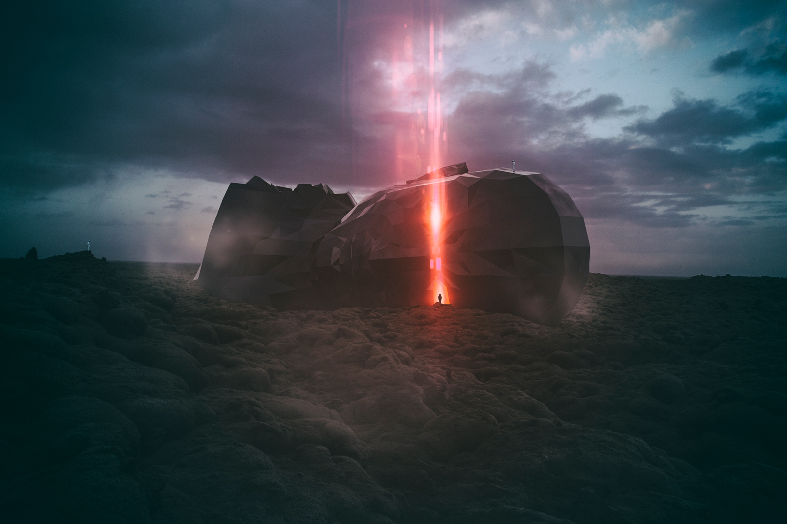 Eldhraun, Lava Field, South Iceland, Iceland, Lost in Iceland, Cinema 4D, C4D, 3D Render, CGI, Scifi, Iceland, landscape, Nikon D700, 52 Renders